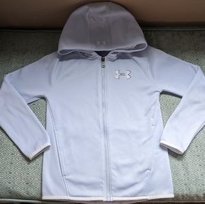 Girls Under Armour Zip Front Hoodie